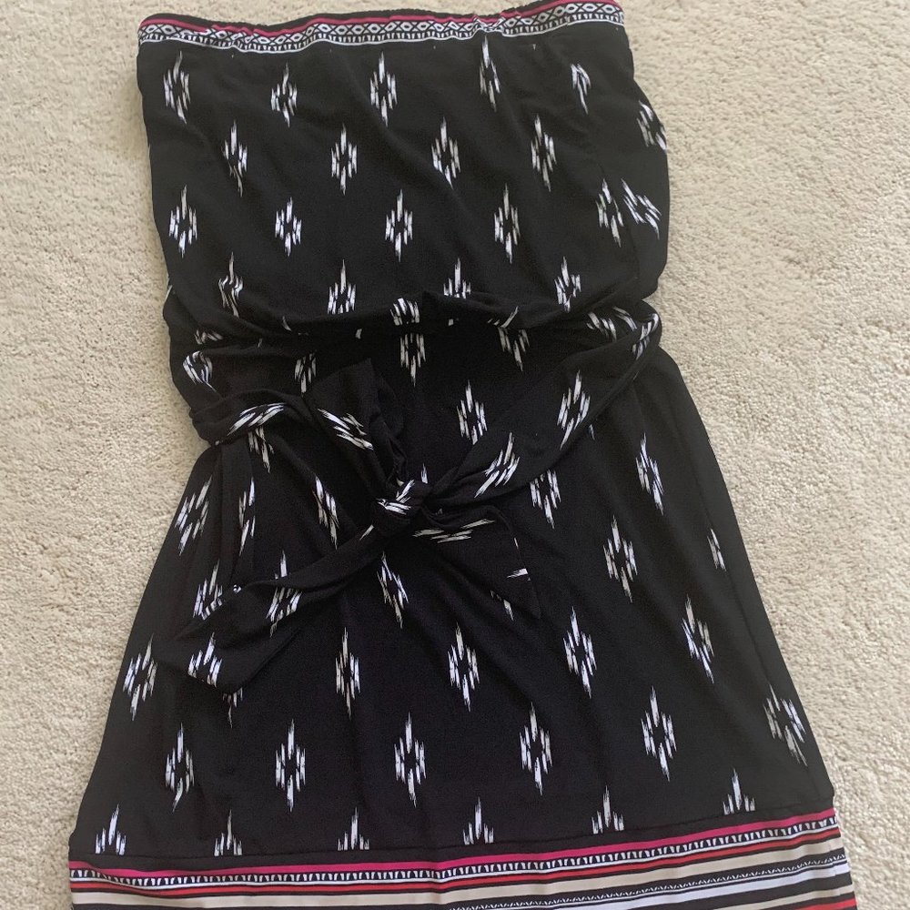 NWT Black Bandeau Dress